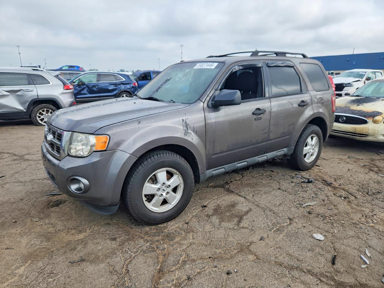 2011 Ford Escape XLT, VIN 1FMCU9D79BKB81969 — Burn