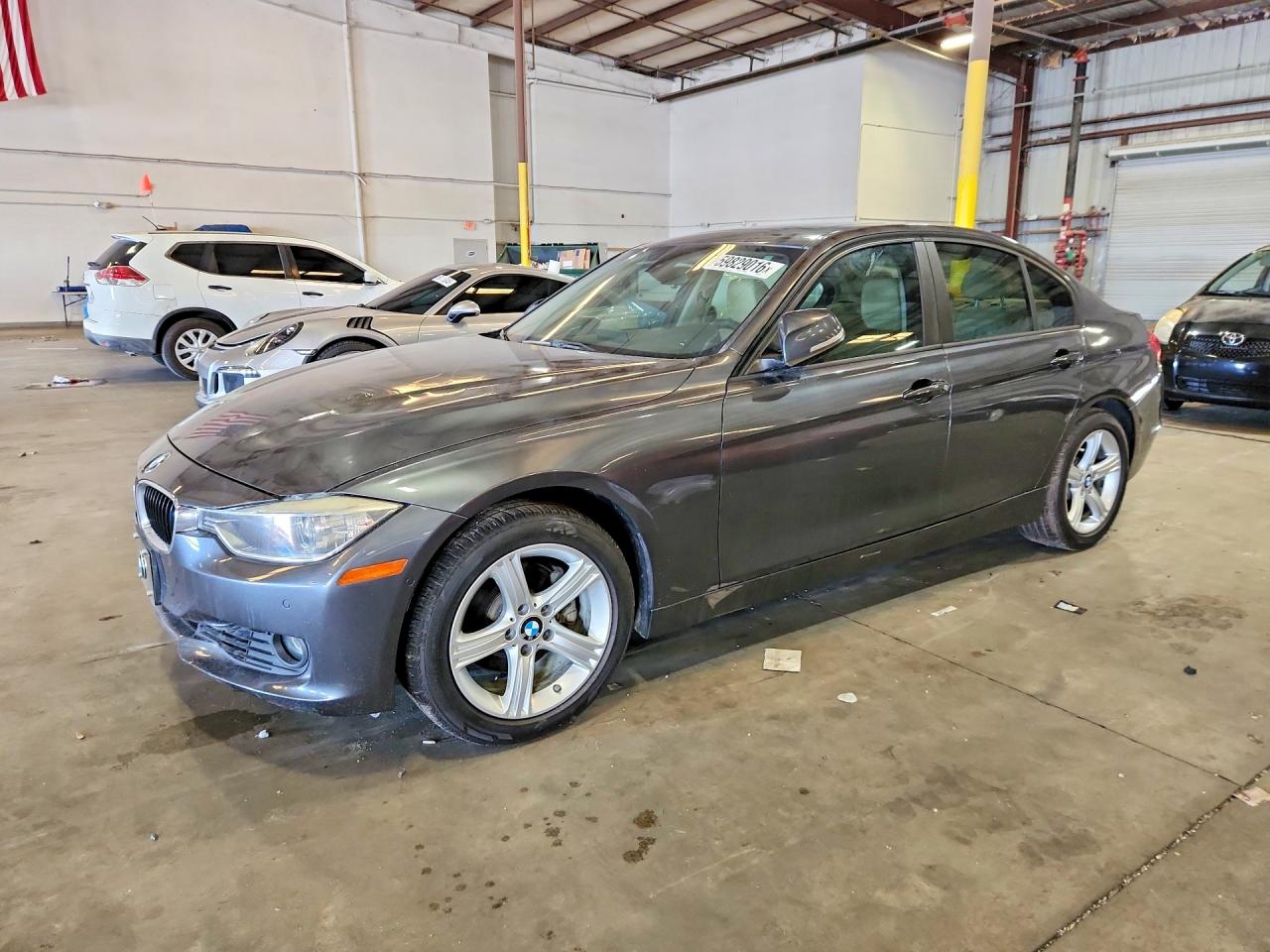 2015 BMW 3 Series 328i xDrive, VIN WBA3B5C59FF961484 — Engine fire