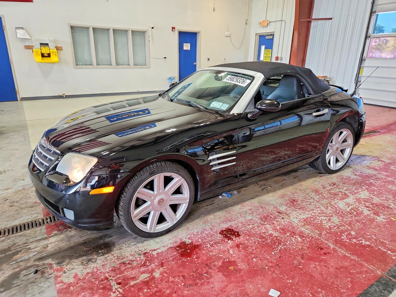 2005 Chrysler Crossfire Limited, VIN 1C3AN65L45X047482 — Rear end