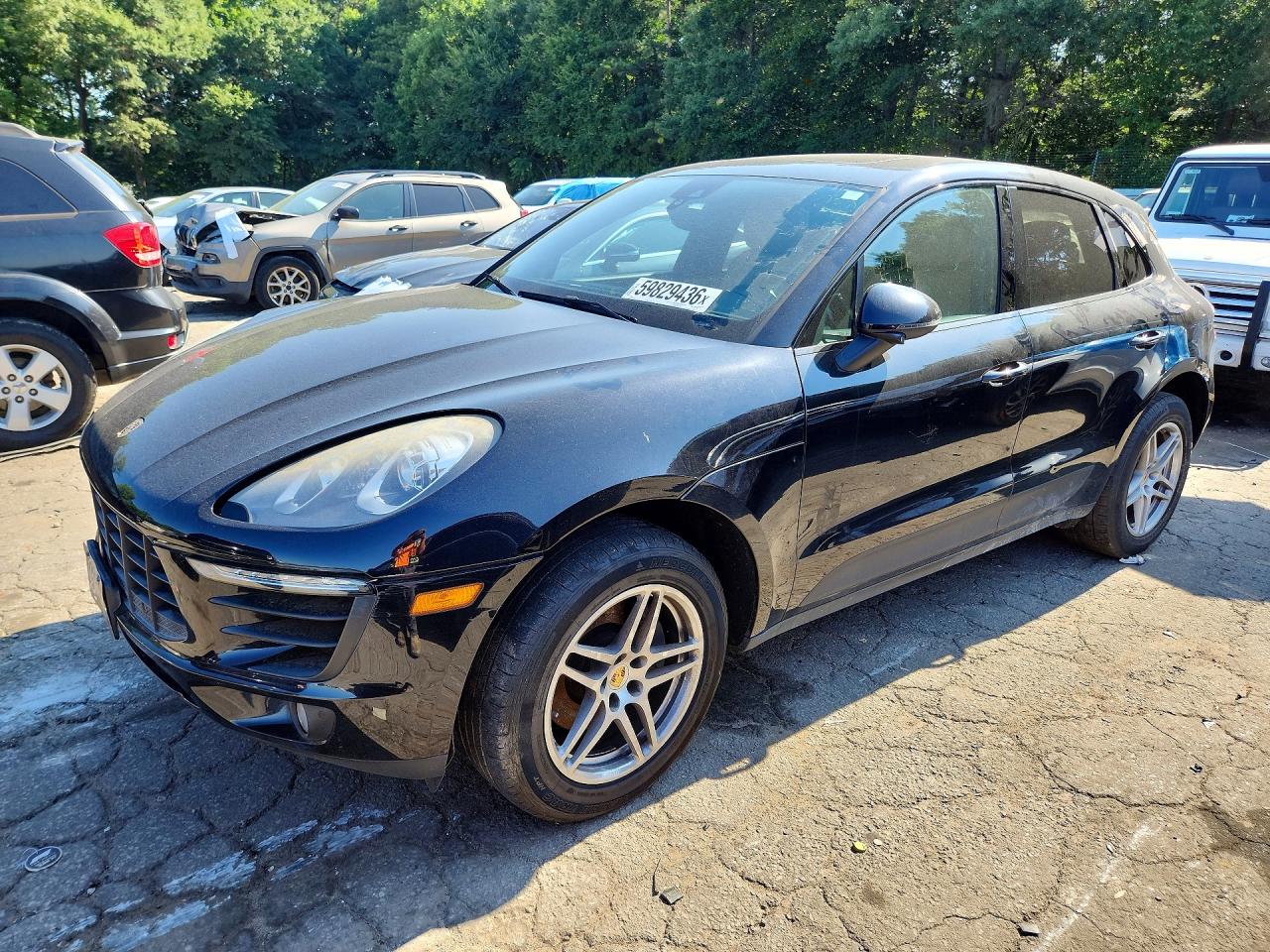 2017 Porsche Macan, VIN WP1AA2A56HLB06842 — Rear end