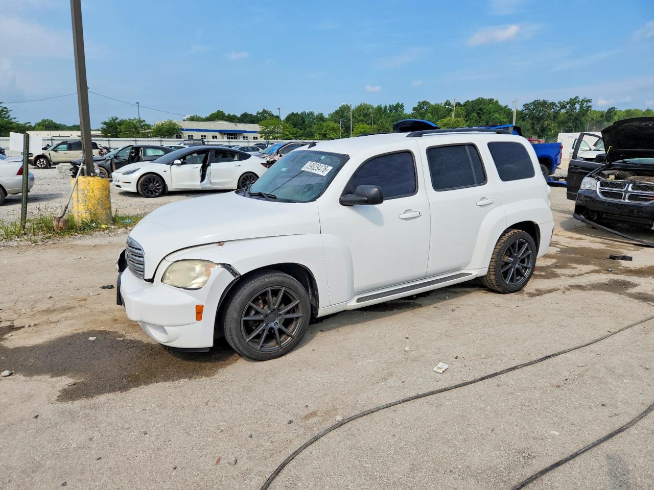 2010 Chevrolet HHR LS, VIN 3GNBAADB8AS538678 — Front end