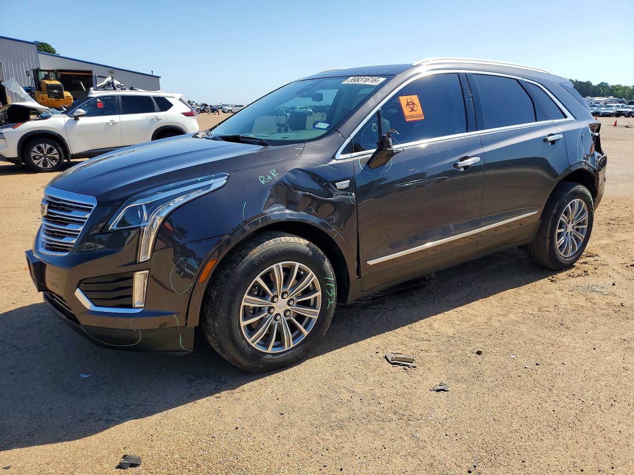 2019 Cadillac XT5 Luxury FWD, VIN 1GYKNCRS6KZ111158 — Rear end