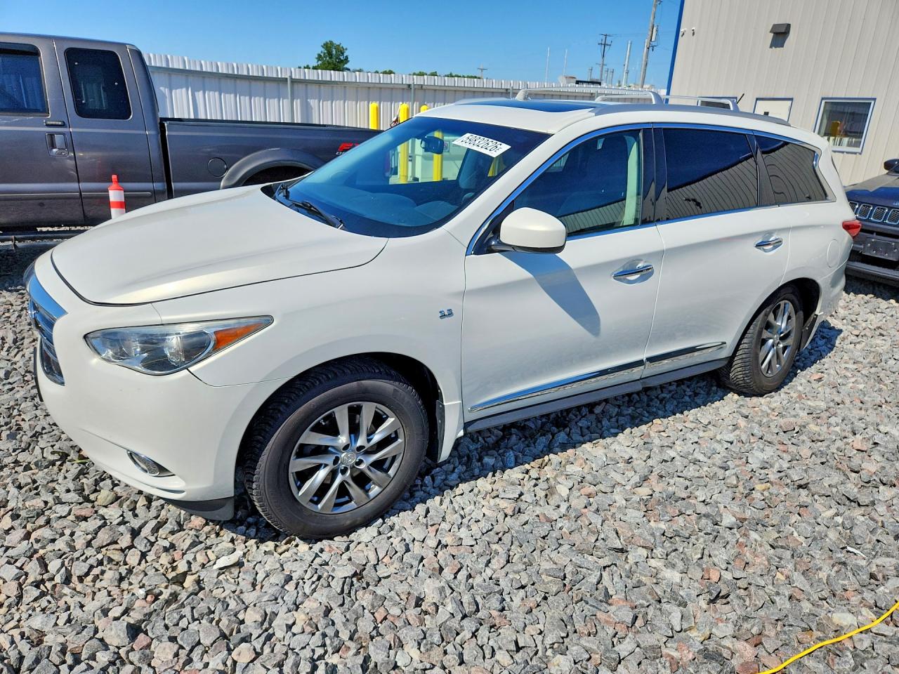 2014 Infiniti QX60, VIN 5N1AL0MM7EC530492 — Side