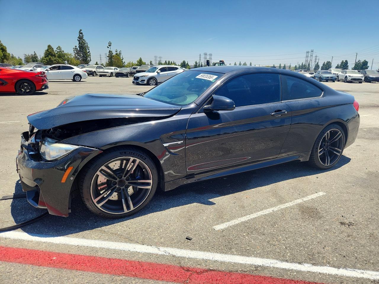 2015 BMW M4, VIN WBS3R9C56FK330908 — Перед