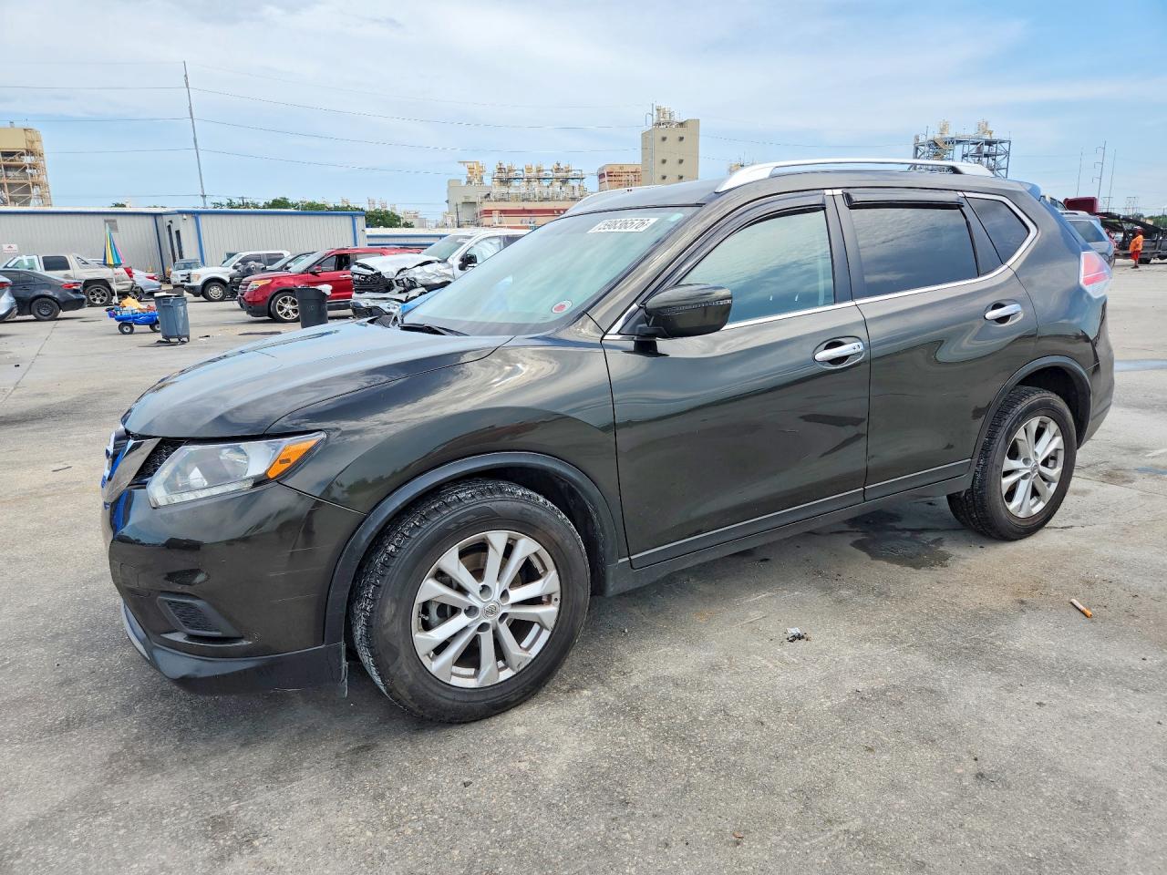 2016 Nissan Rogue S, VIN KNMAT2MT1GP707444 — Side