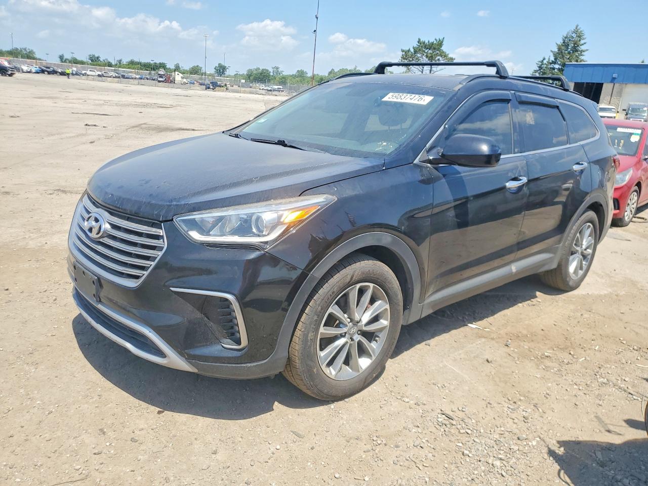 2017 Hyundai Santa Fe SE, VIN KM8SMDHFXHU176745 — Front end