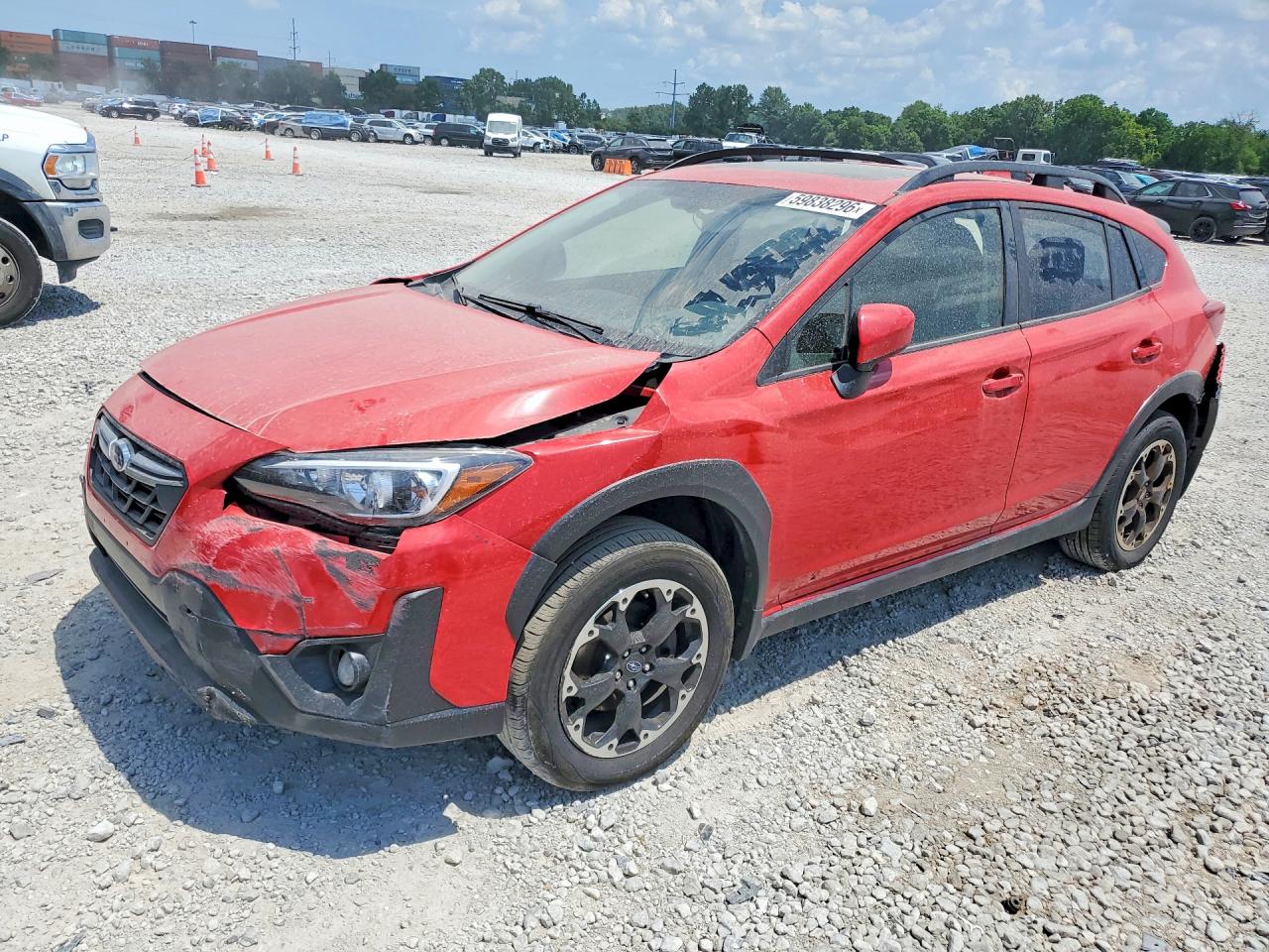 2023 Subaru Crosstrek Premium, VIN JF2GTAECXPH205272 — Rear end