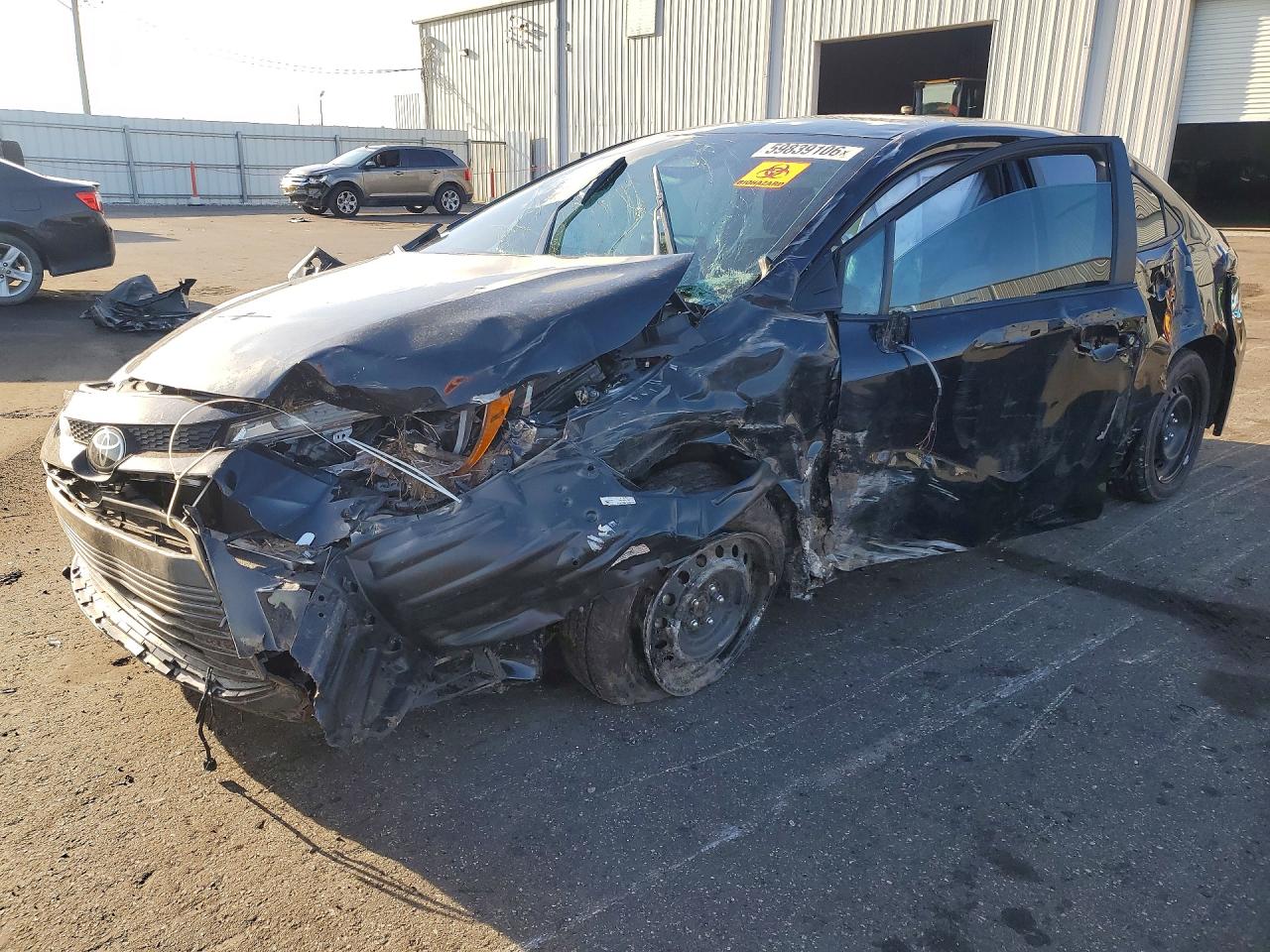 2026 Toyota Corolla LE, VIN 5YFB4MDE0TP384088 — Rollover