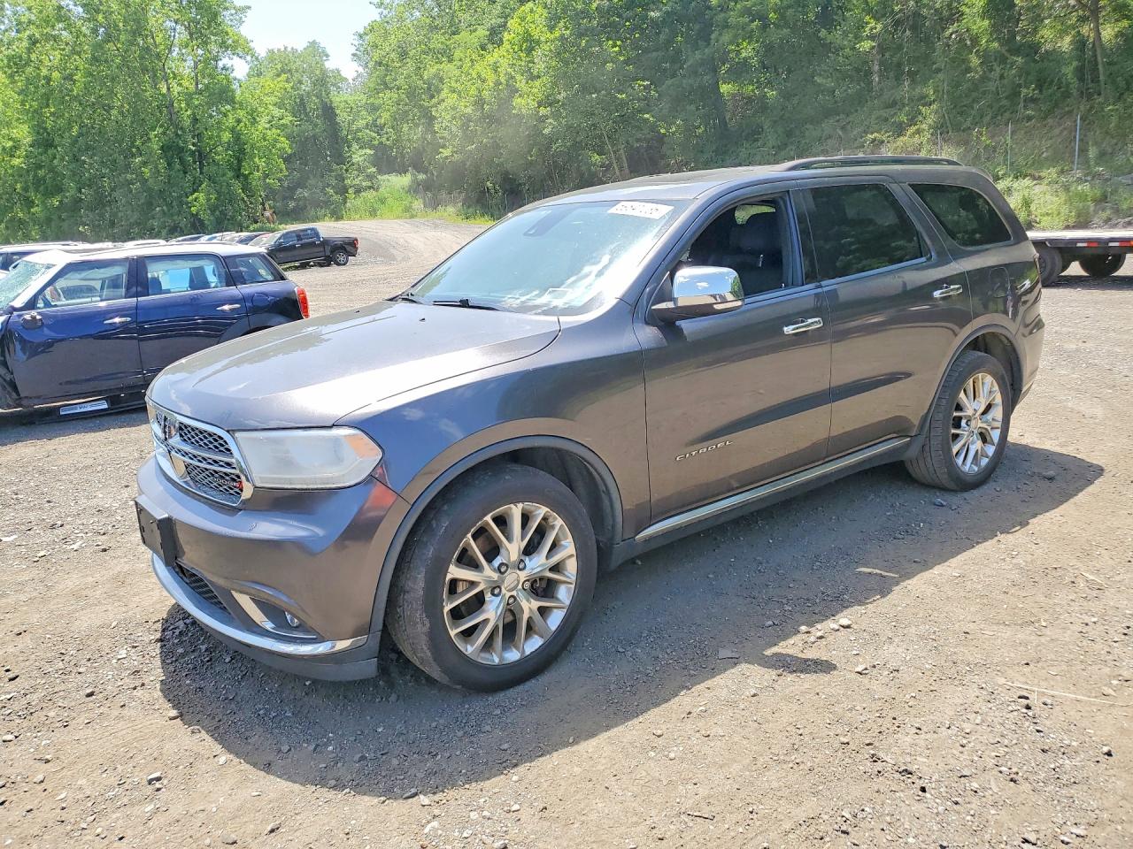 2014 Dodge Durango Citadel, VIN 1C4RDJEGXEC370885 — Front end