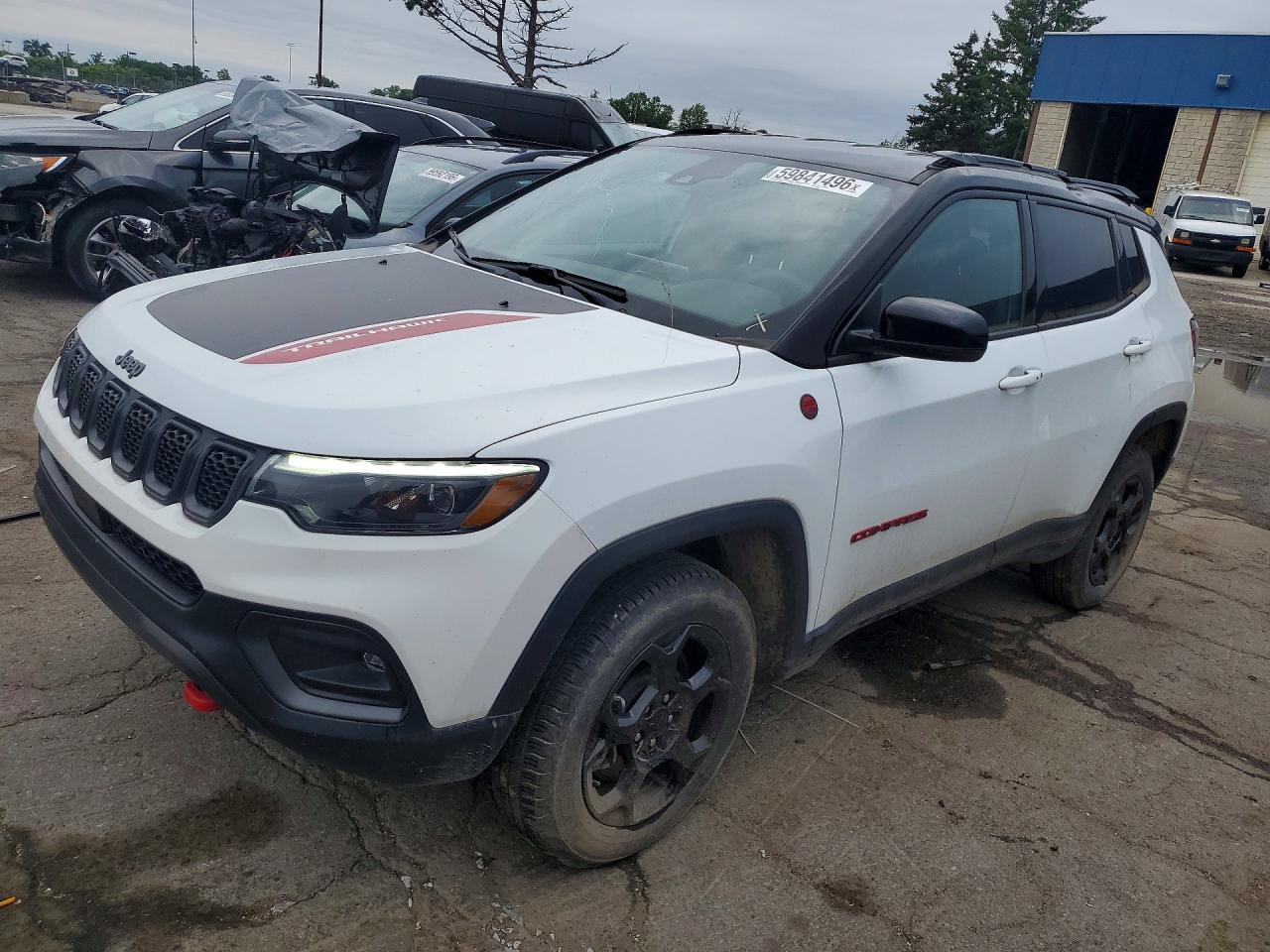 2023 Jeep Compass Trailhawk, VIN 3C4NJDDN5PT574686 — Roof