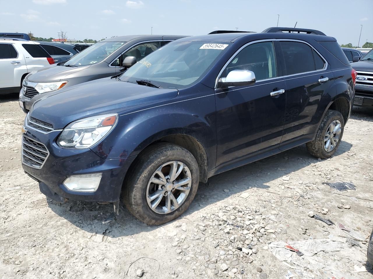 2016 Chevrolet Equinox LT, VIN 2GNALCEK3G1109923 — Side