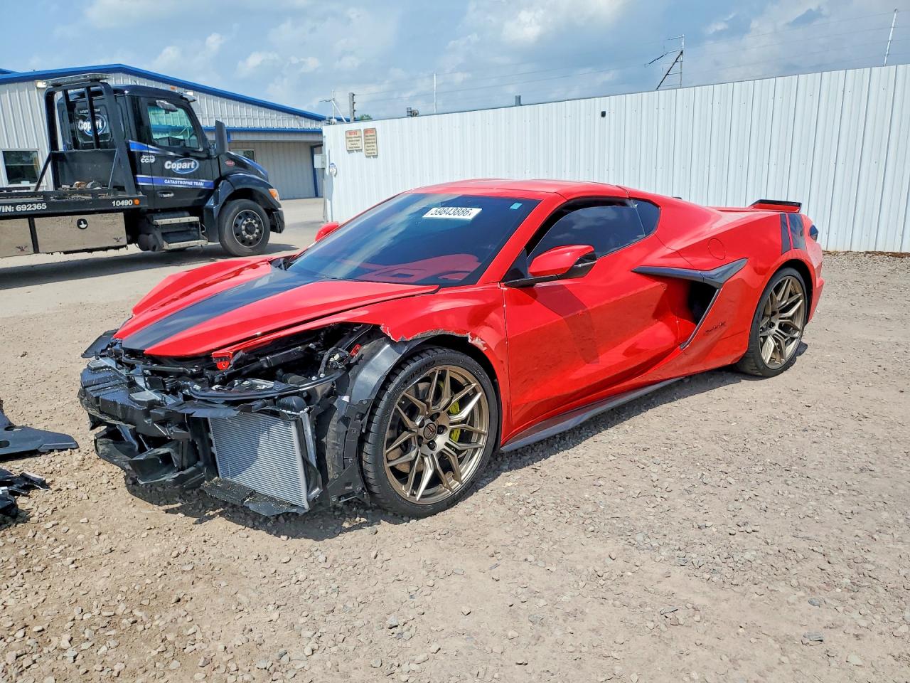 2024 Chevrolet Corvette 3LZ, VIN 1G1YF2D3XR5605914 — Front end