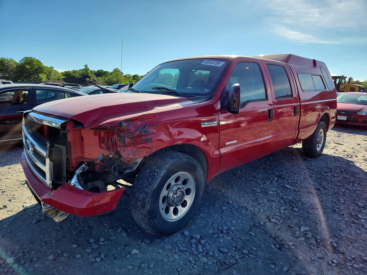 2006 Ford F-350 XL, VIN 1FTWW30P36EC61884 — Front end