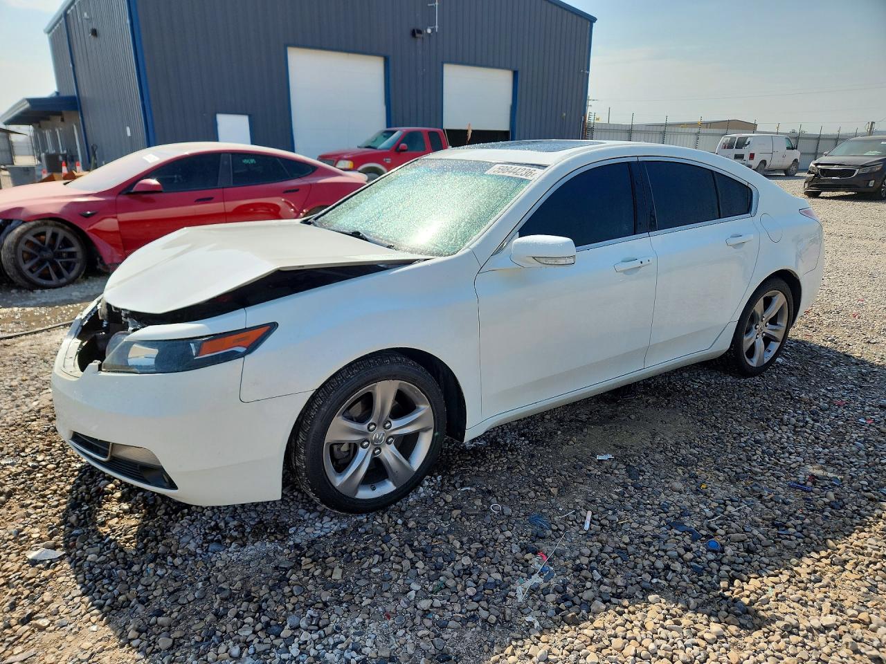 2013 Acura TL Technology, VIN 19UUA9F50DA002130 — Front end