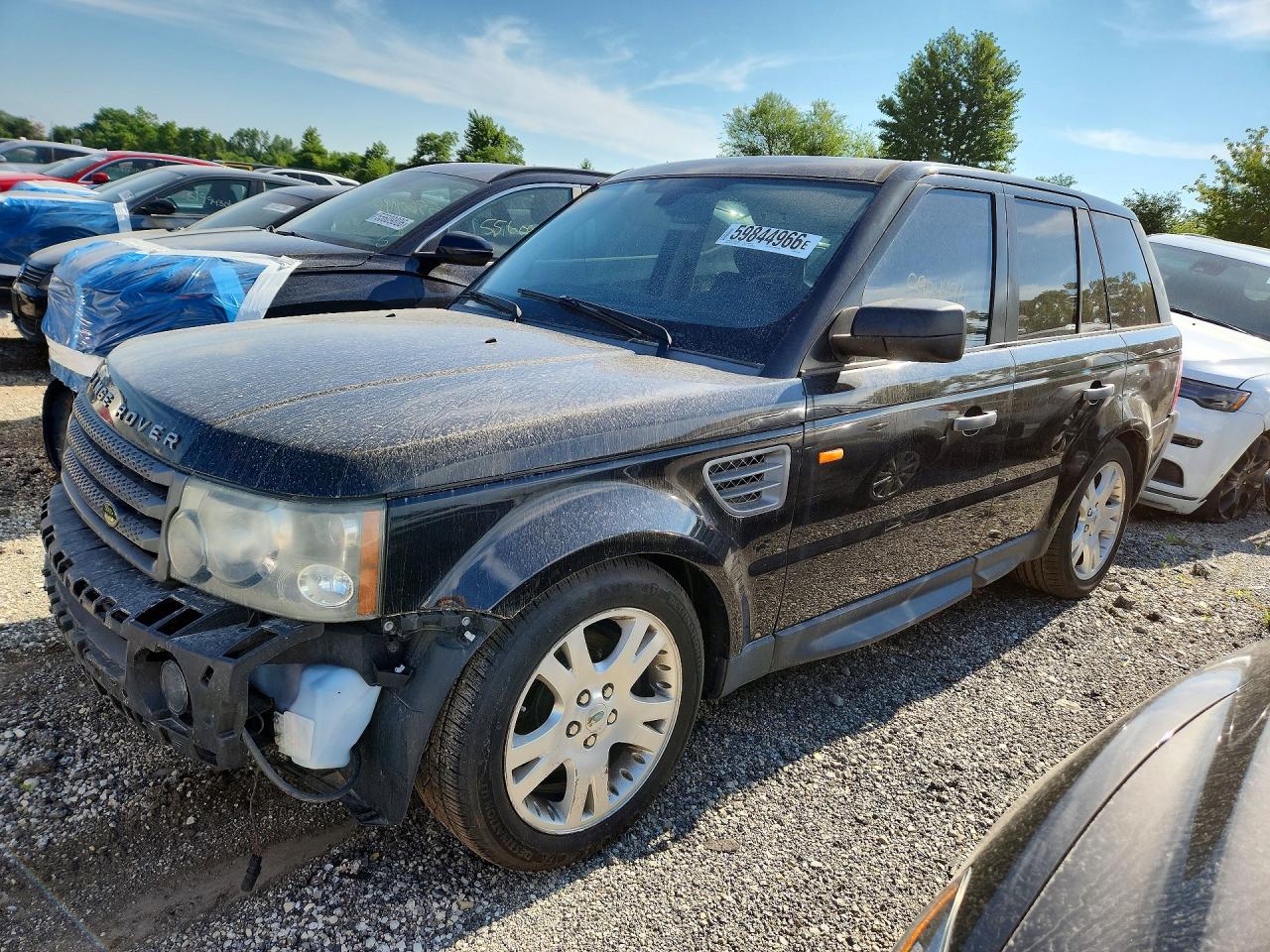 2006 Land Rover Range Rover Sport HSE, VIN SALSF25456A979945 — Перед