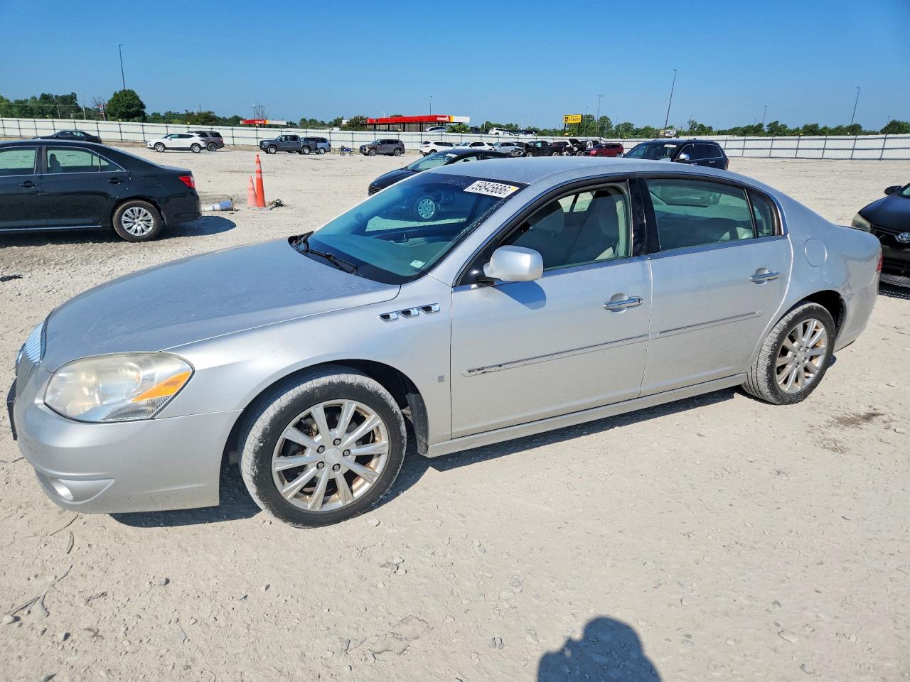 2010 Buick Lucerne CX, VIN 1G4HA5EM6AU110615 — Rear end