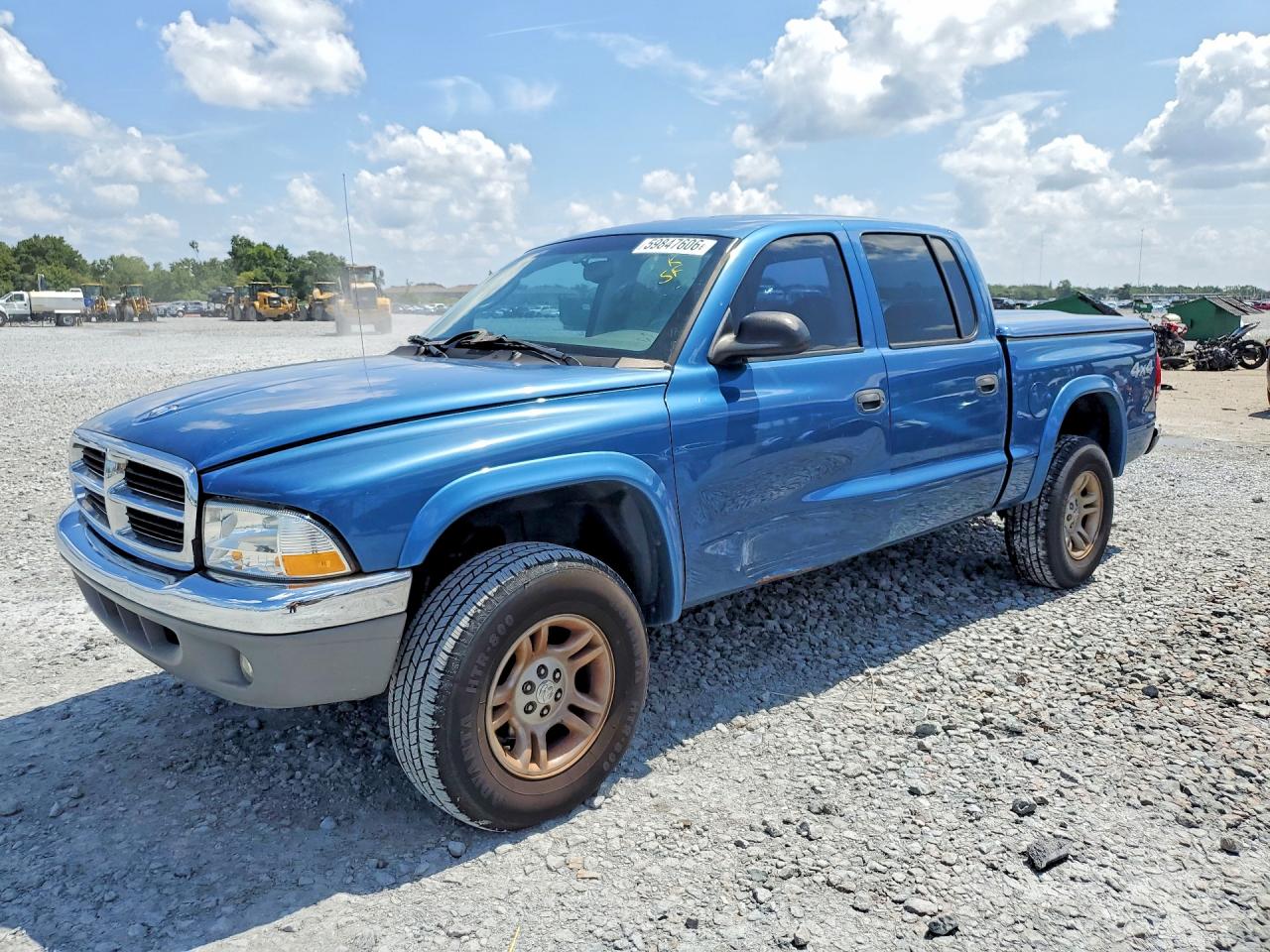 2004 Dodge Dakota SLT, VIN 1D7HG48N04S764422 — Бок