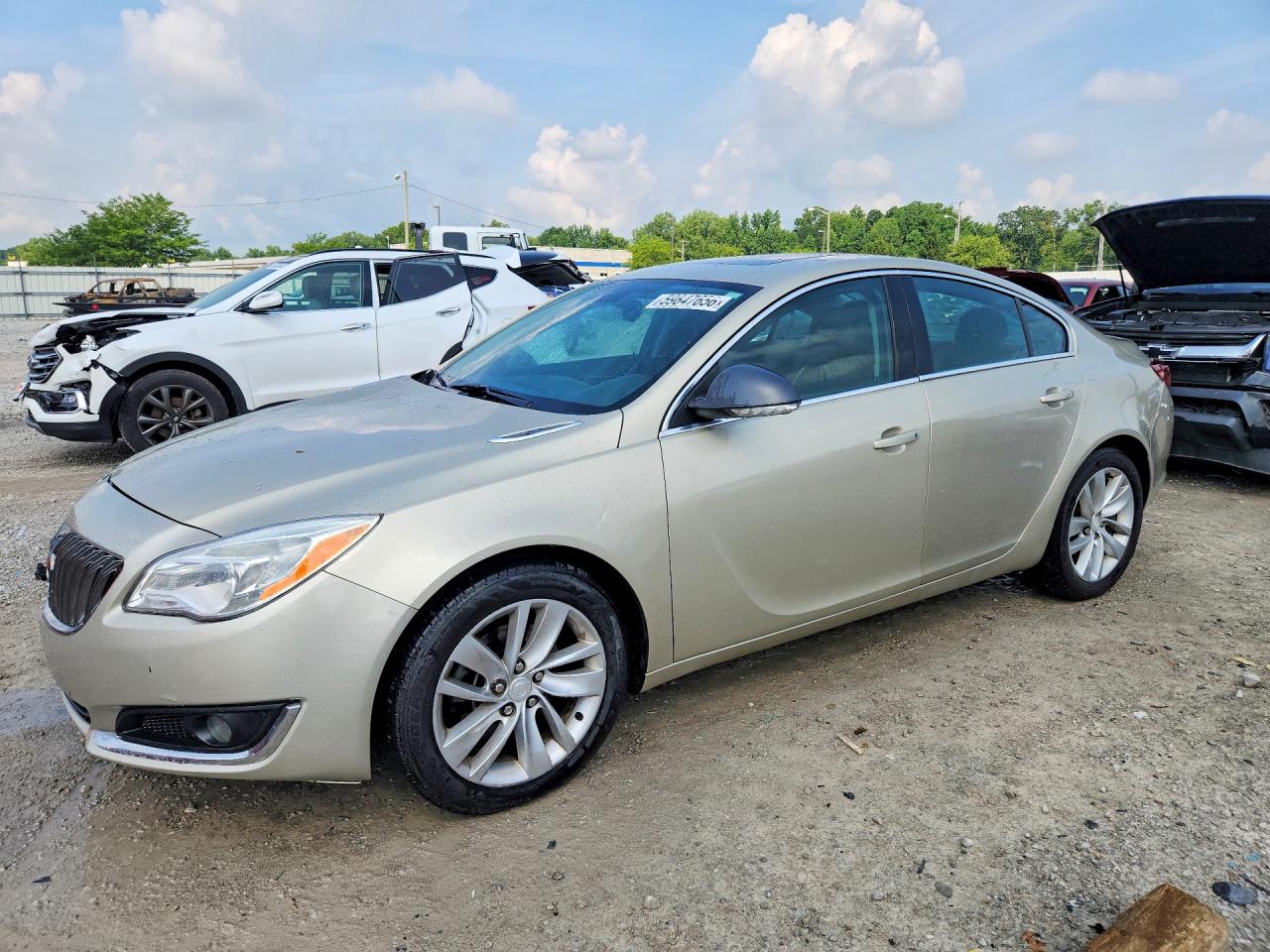 2015 Buick Regal, VIN 2G4GV5EK2F9128659 — Front end