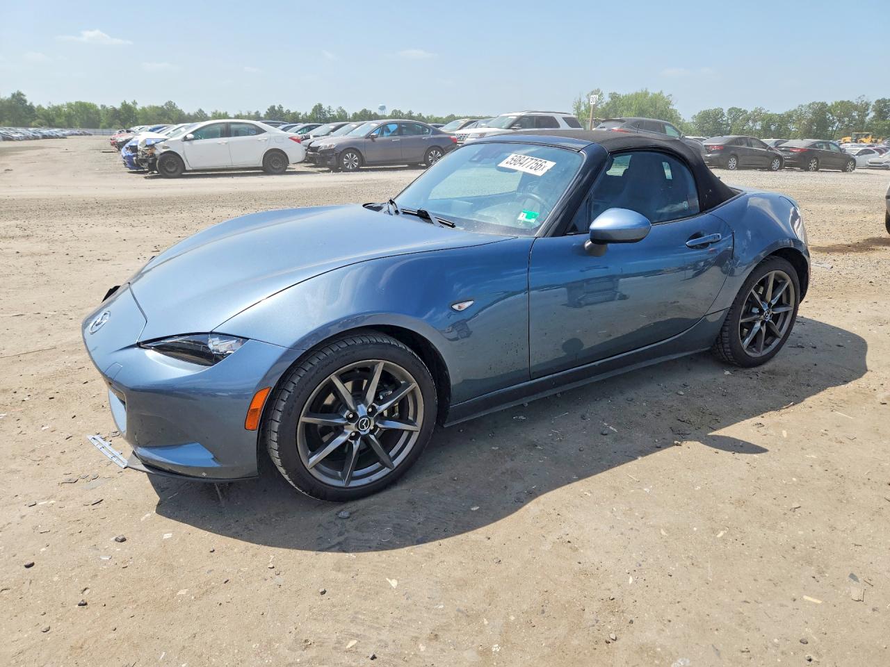 2016 Mazda MX-5 Miata Grand Touring, VIN JM1NDAD73G0108744 — Front end