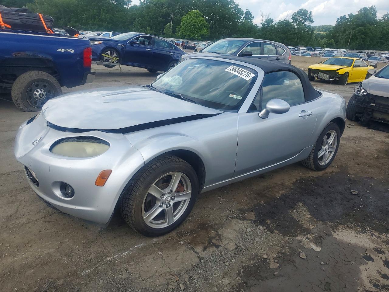 2006 Mazda MX-5 Miata Touring, VIN JM1NC25F260111809 — Front end