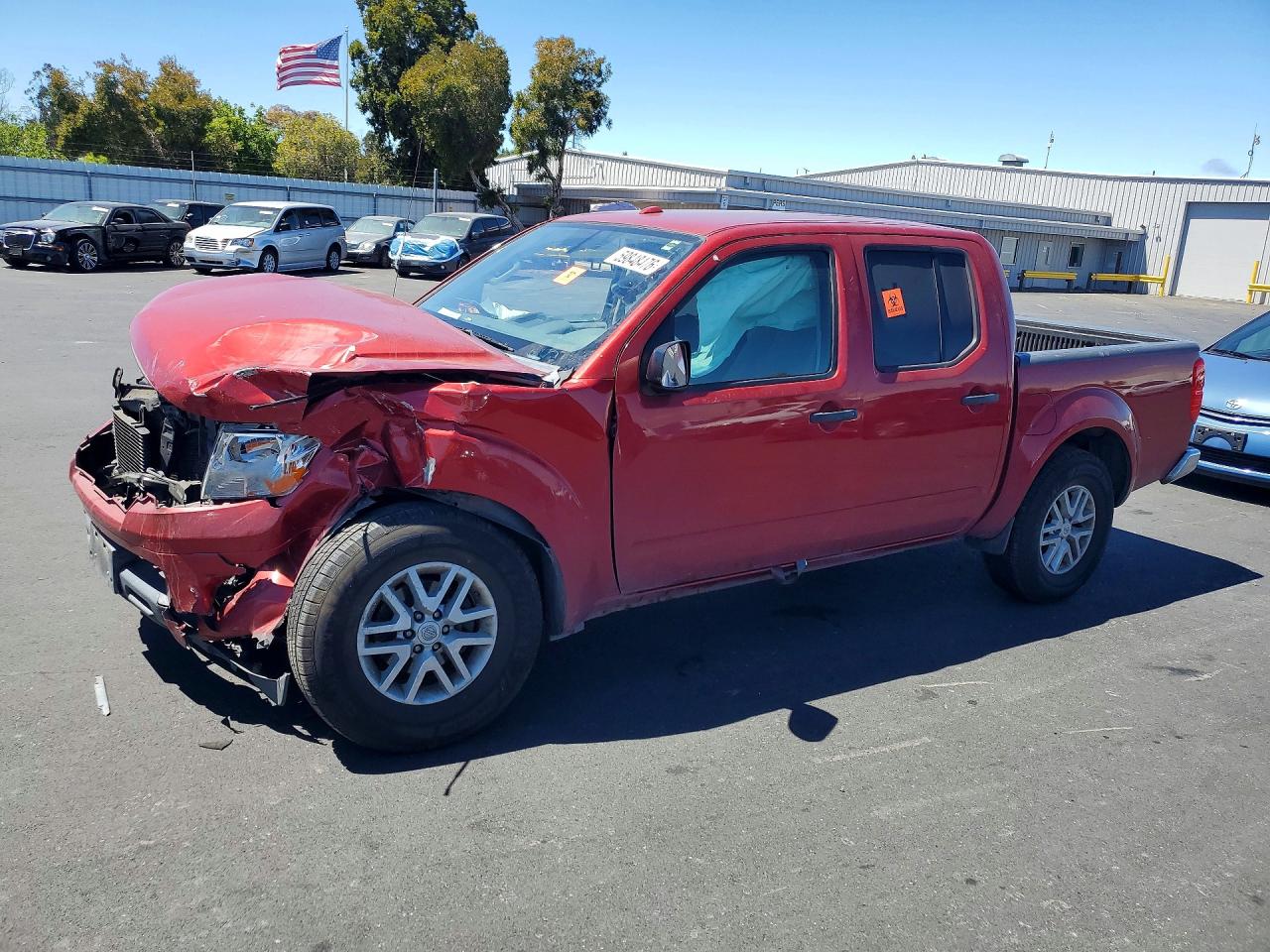 2017 Nissan Frontier SV, VIN 1N6AD0ER9HN712969 — Front end