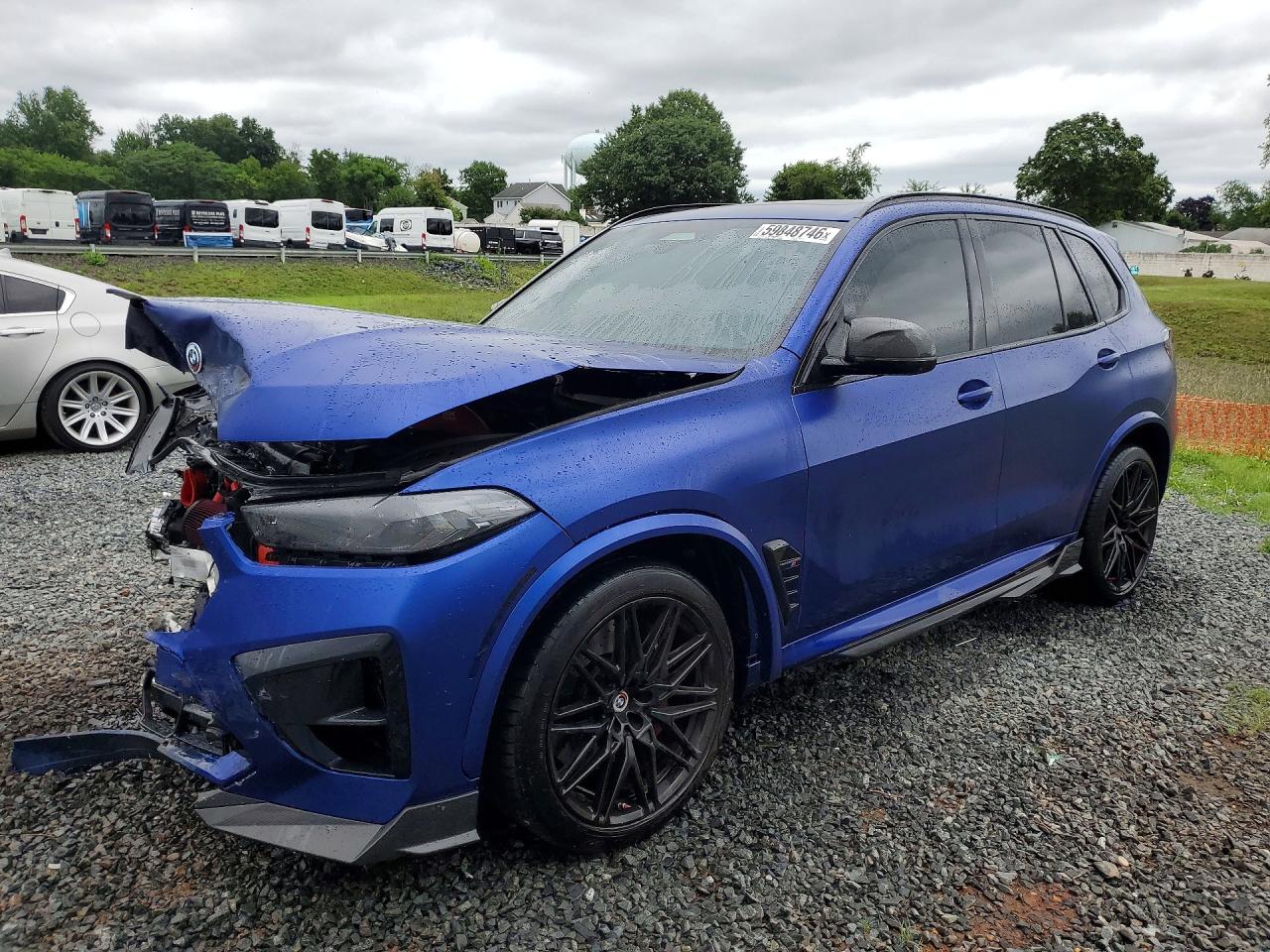 2025 BMW X5 M Competition, VIN 5YM13ET00S9X01115 — Front end