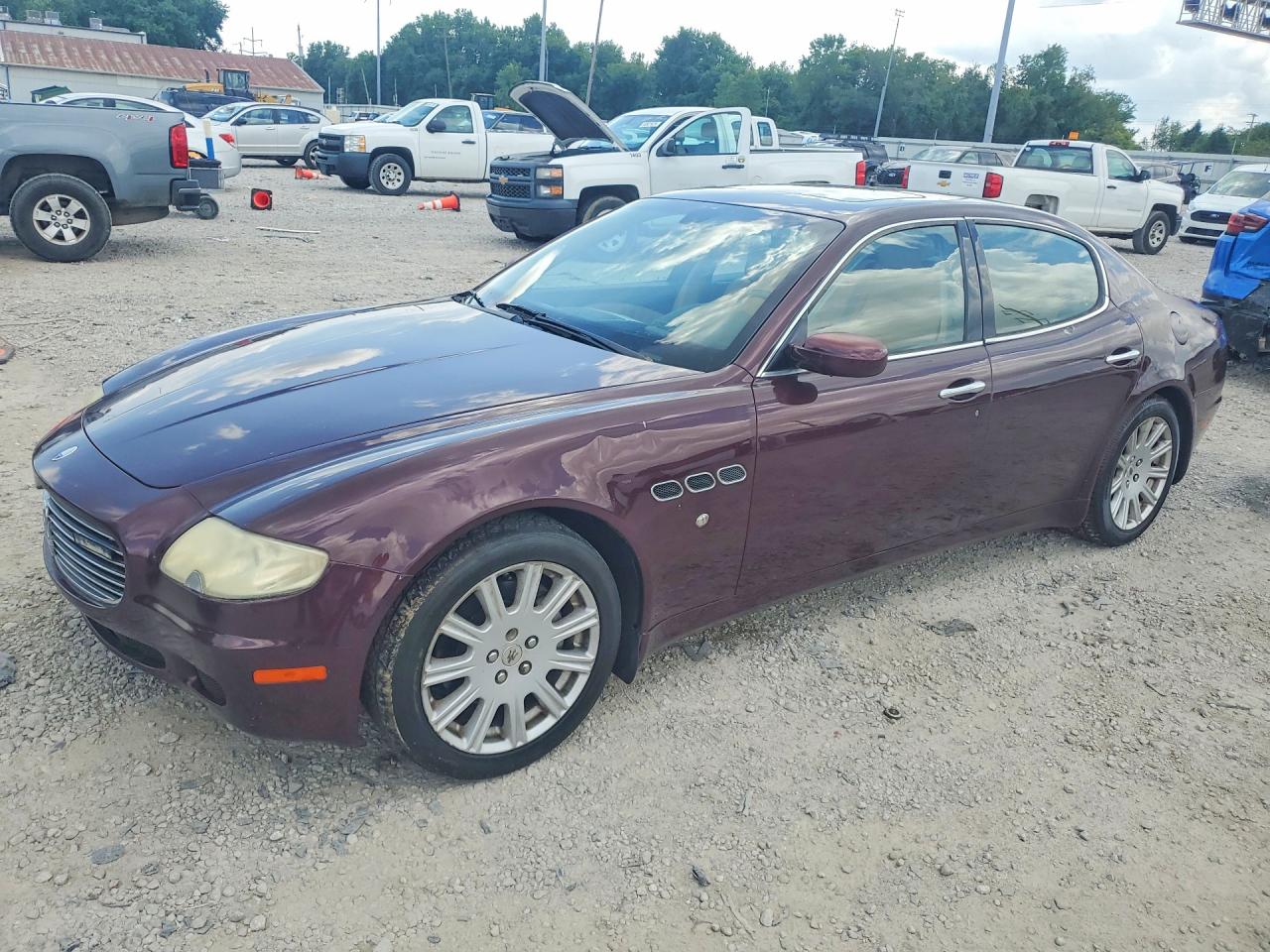 2005 Maserati Quattroporte, VIN ZAMCE39A050018478 — Minor dents and scratches