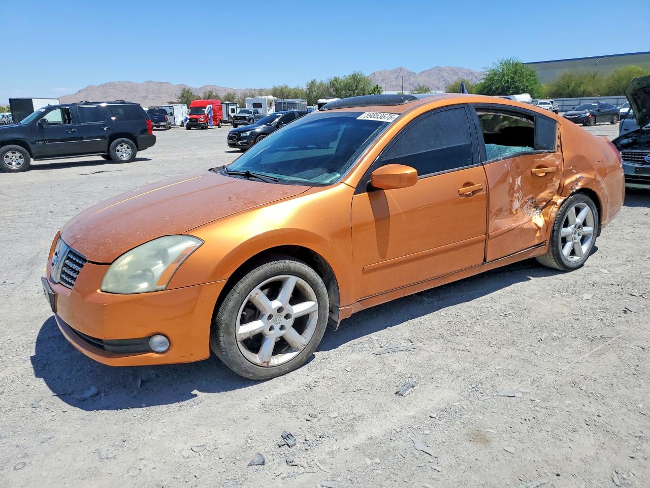 2004 Nissan Maxima SL, VIN 1N4BA41E74C823042 — Бок