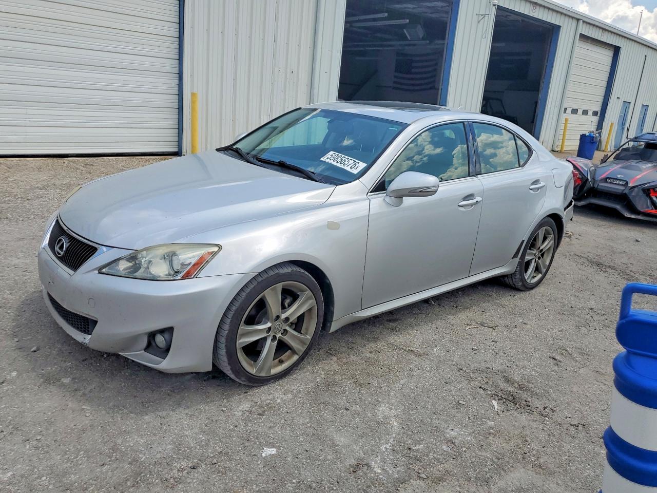 2012 Lexus IS 250, VIN JTHBF5C23C5173339 — Rear end