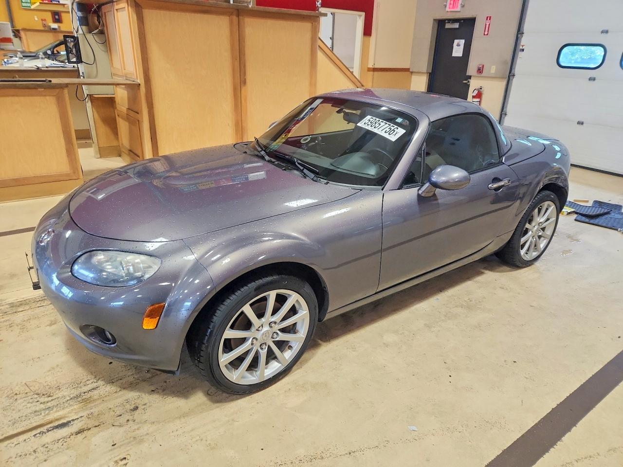 2008 Mazda MX-5 Miata Sport, VIN JM1NC26F180156287 — Rear end