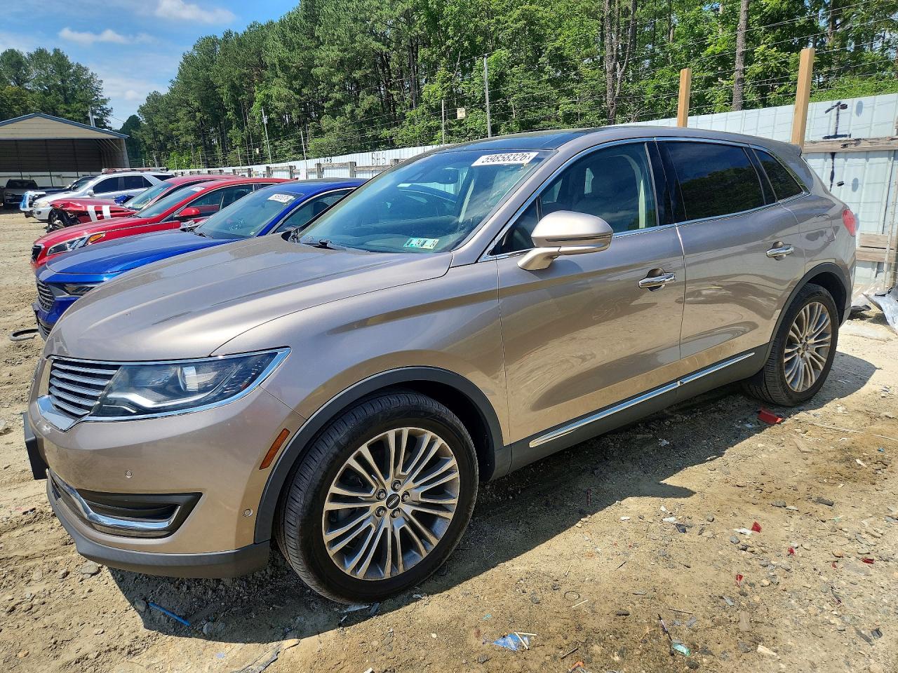 2018 Lincoln MKX Reserve, VIN 2LMPJ8LR1JBL40116 — Water / flood