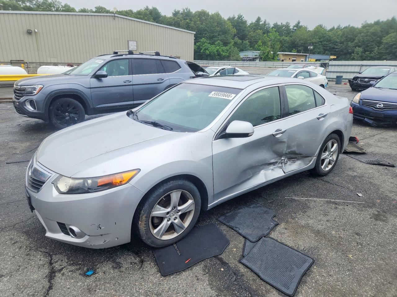 2013 Acura TSX, VIN JH4CU2F44DC007642 — Side