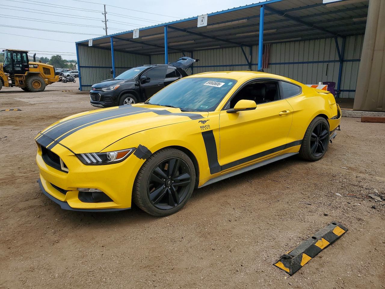 2015 Ford Mustang EcoBoost Premium, VIN 1FA6P8TH1F5381686 — Rear end