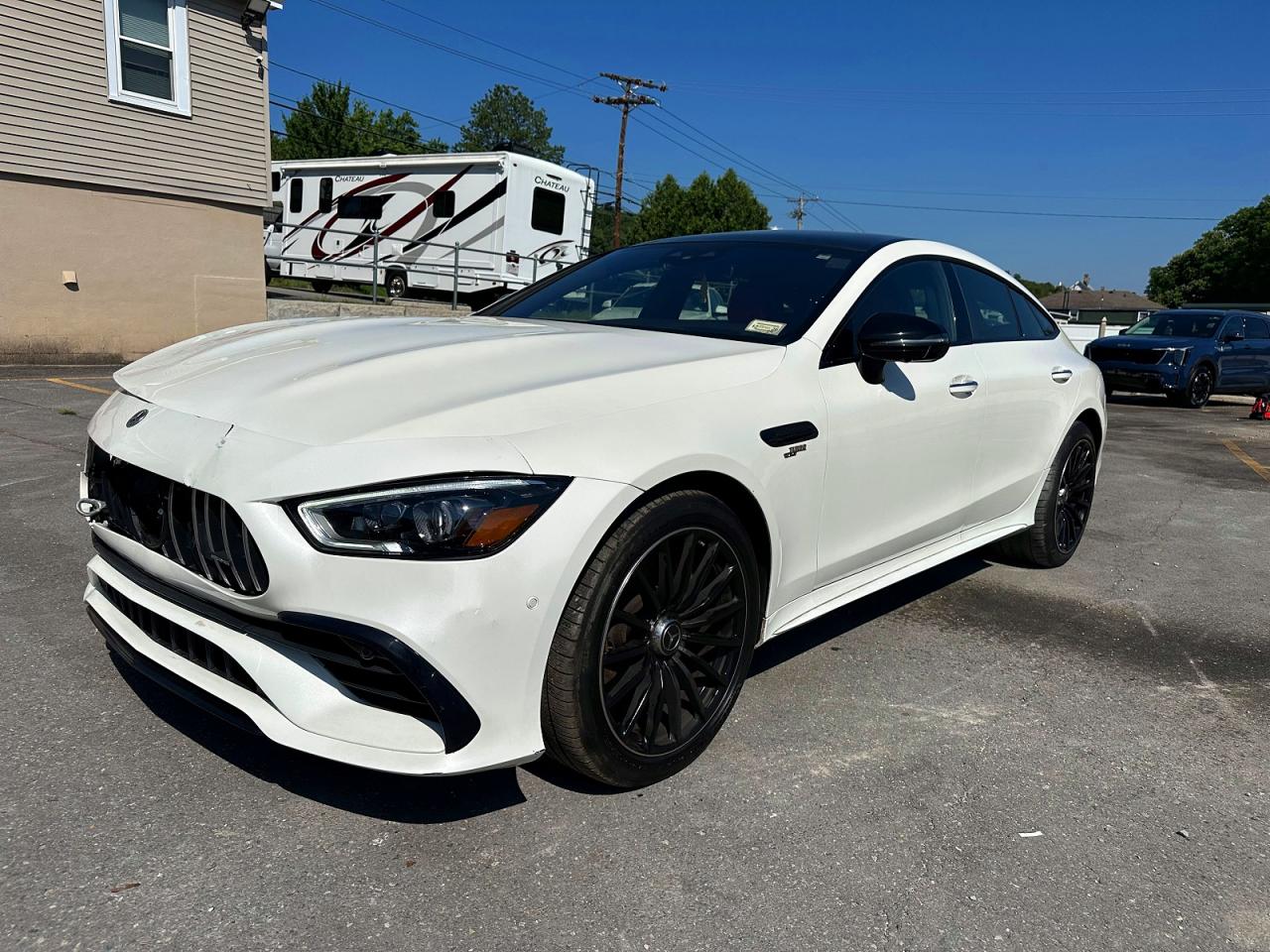 2021 Mercedes-Benz AMG GT 53, VIN W1K7X6BB9MA042247 — Front end
