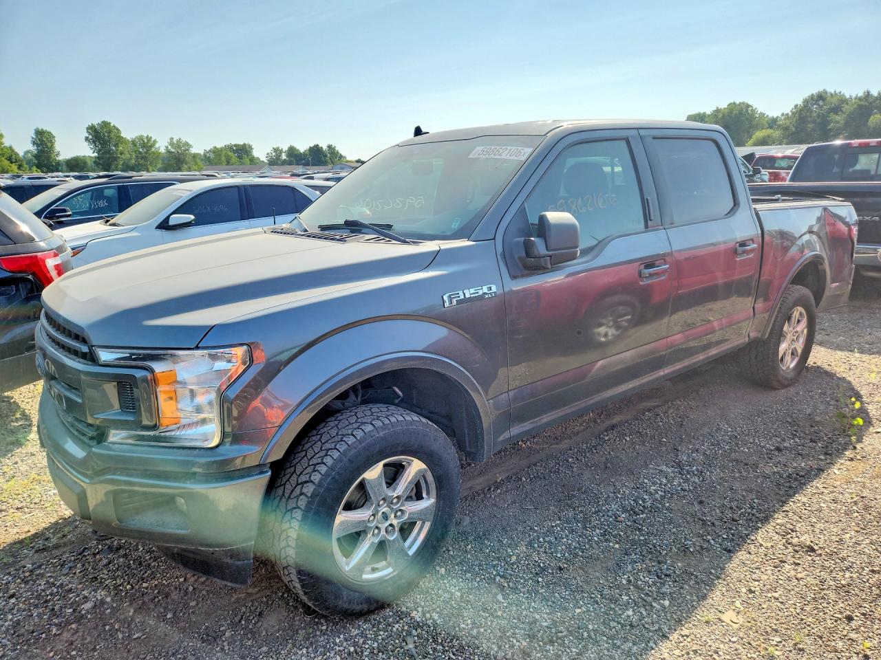 2020 Ford F-150 XL, VIN 1FTEW1EP6LFB81316 — Rear end