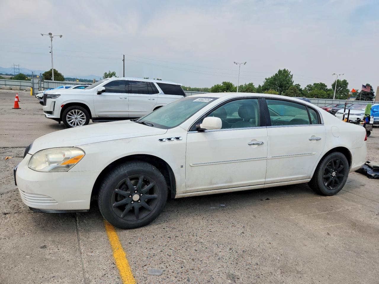 2006 Buick Lucerne CXL, VIN 1G4HD57276U186600 — Engine fire