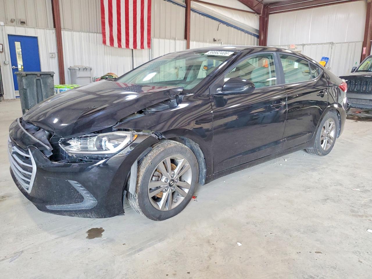 2018 Hyundai Elantra Value Edition, VIN KMHD84LF0JU514633 — Front end
