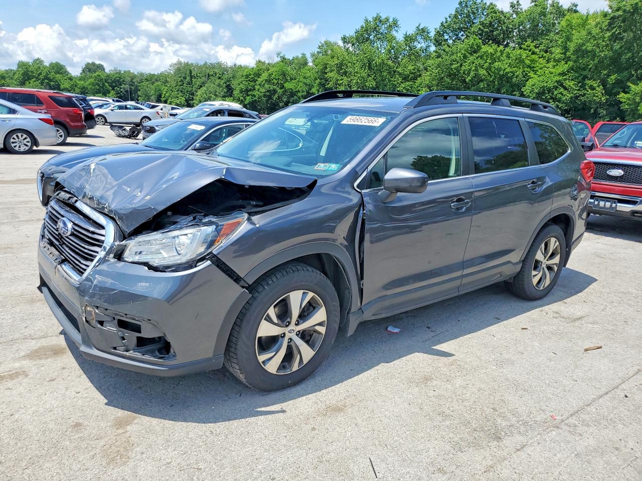 2021 Subaru Ascent Premium, VIN 4S4WMAFD2M3401242 — Front end