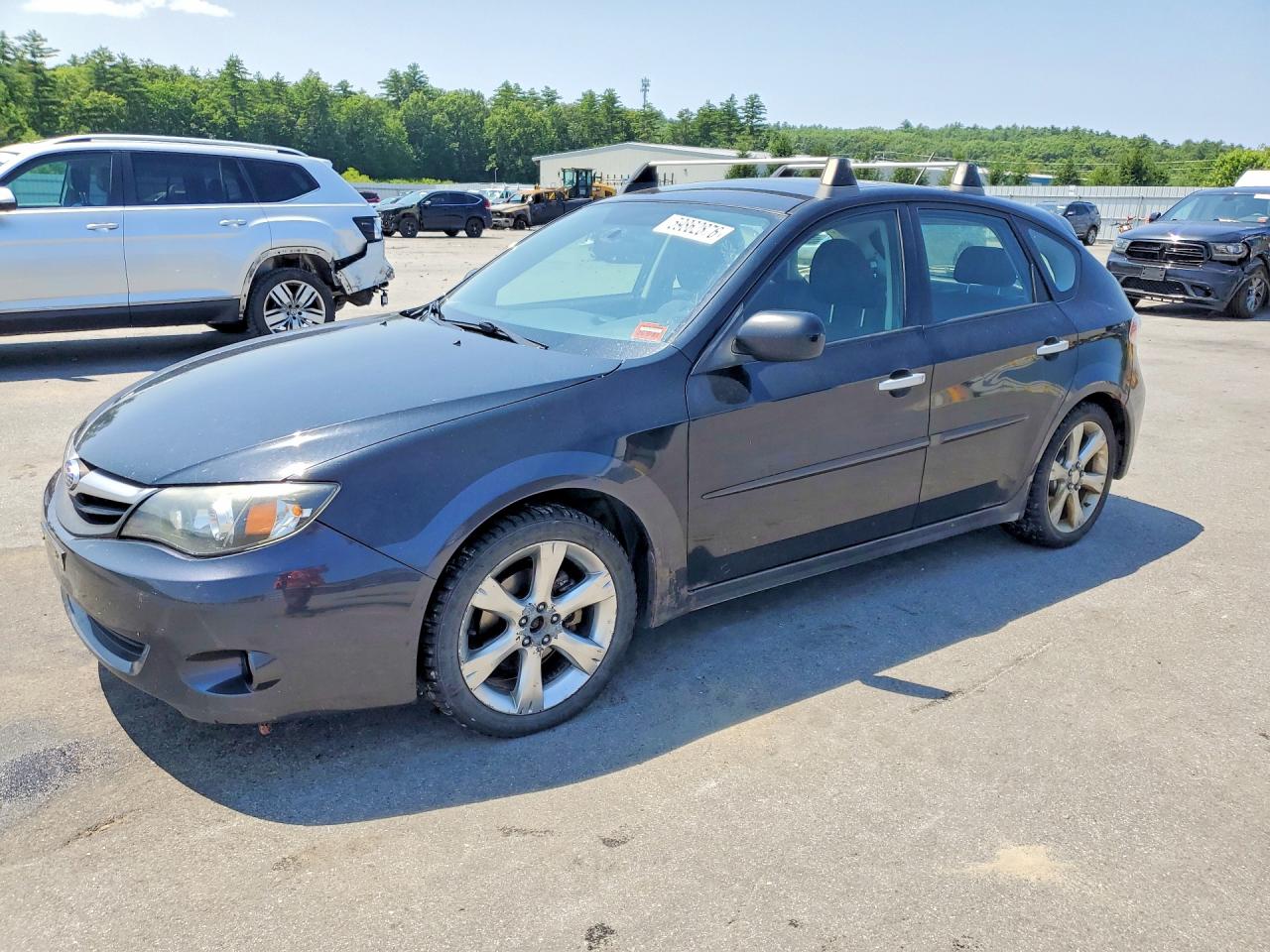 2010 Subaru Impreza Outback Special Sports, VIN JF1GH6D61AH818693 — Rear end