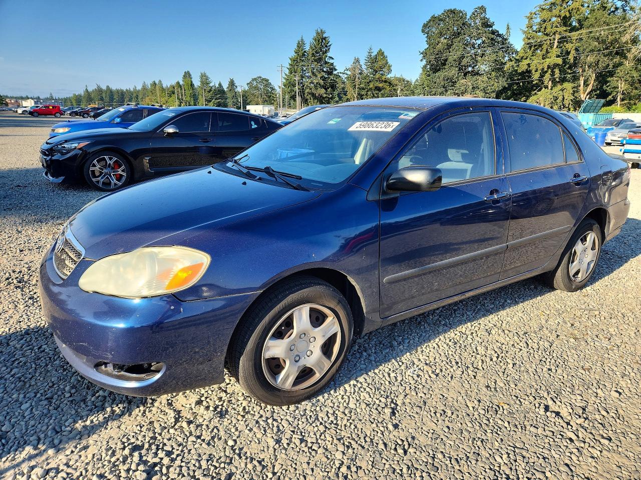 2007 Toyota Corolla LE, VIN 1NXBR32E67Z854434 — Side
