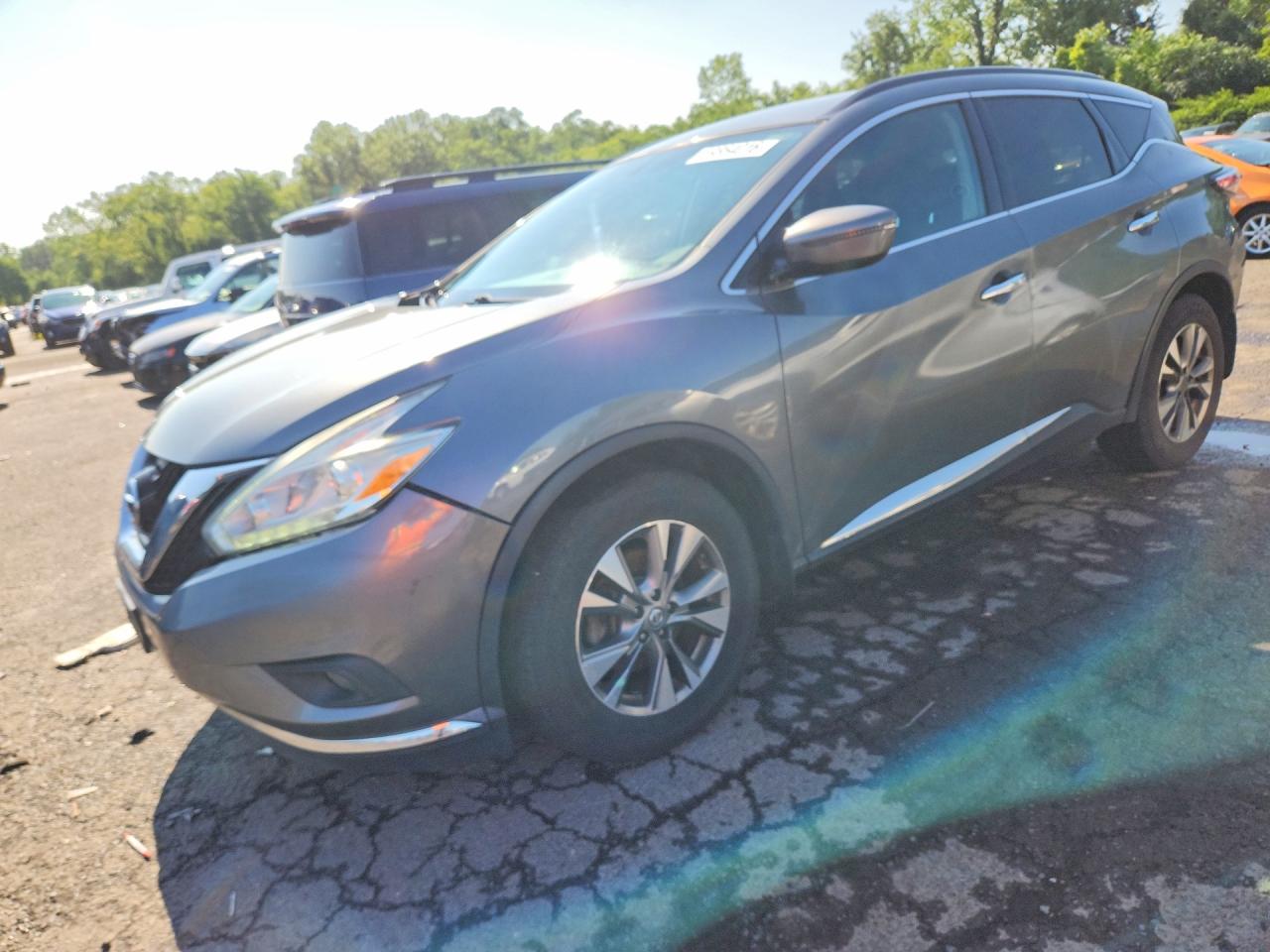 2017 Nissan Murano Platinum, VIN 5N1AZ2MH0HN159147 — Undercarriage