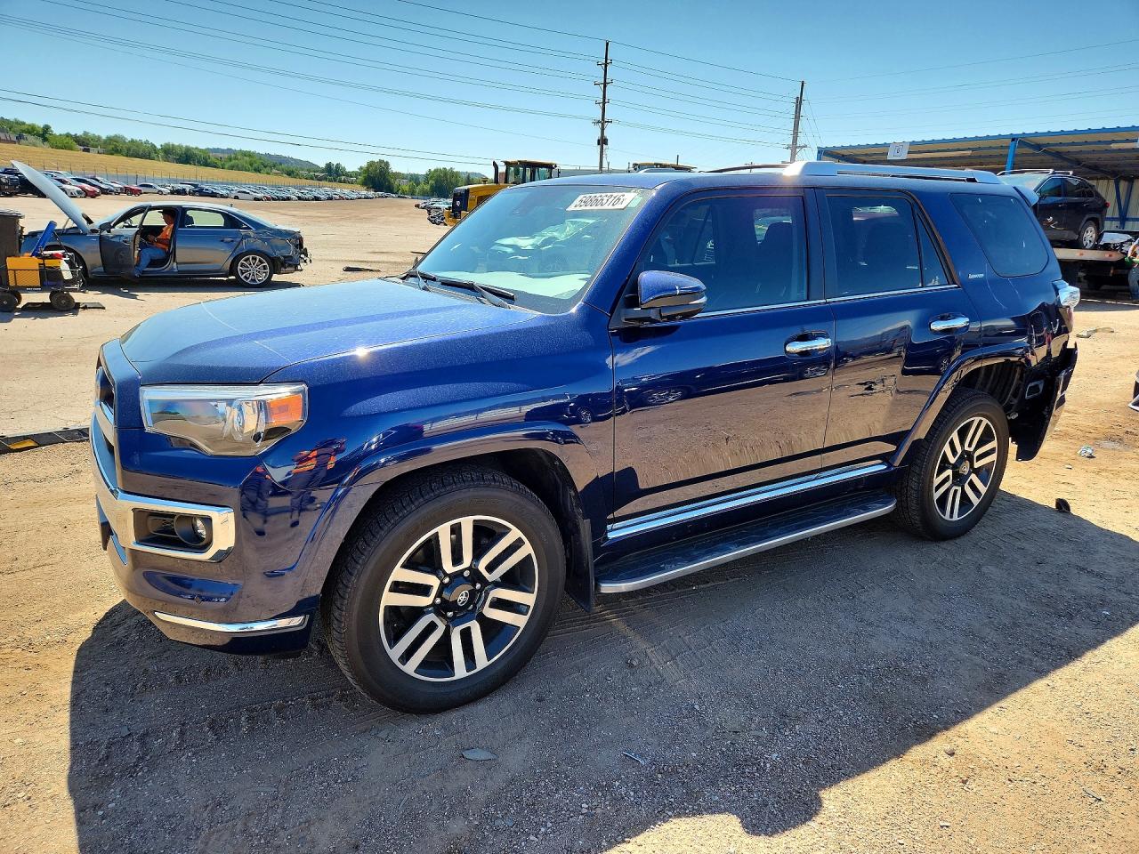 2023 Toyota 4Runner Limited, VIN JTEKU5JR0P6155044 — Rear end