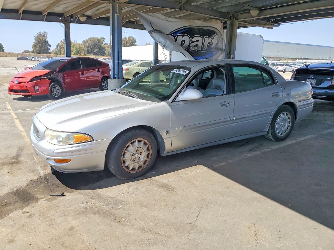 2000 Buick LeSabre Limited, VIN 1G4HR54K3YU297511 — Minor dents and scratches