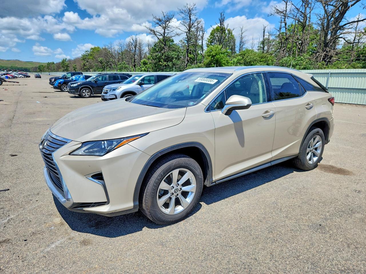 2019 Lexus RX 350, VIN 2T2BZMCA2KC209898 — Rear end