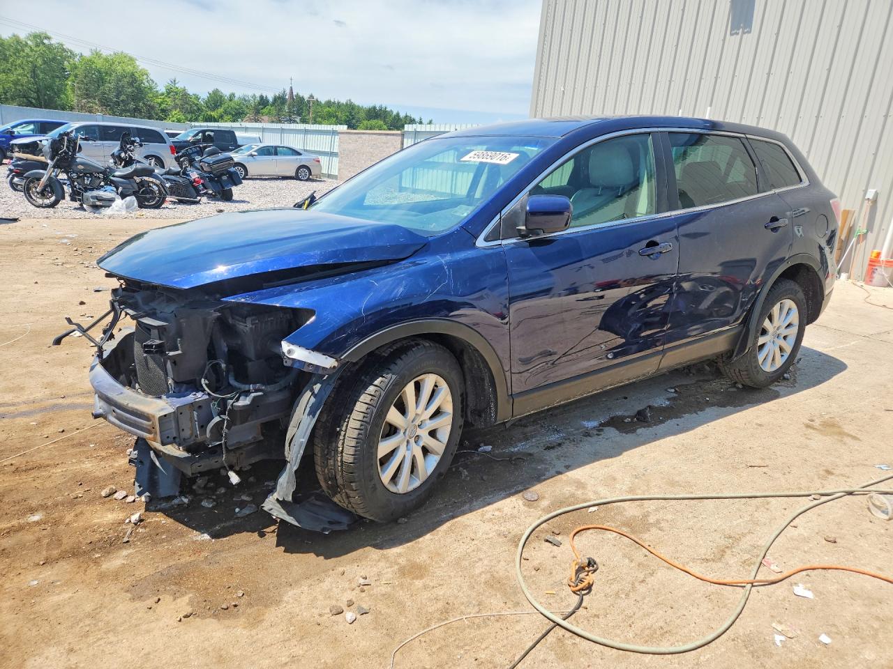 2007 Mazda CX-9 Touring, VIN JM3TB28Y370111107 — Front end