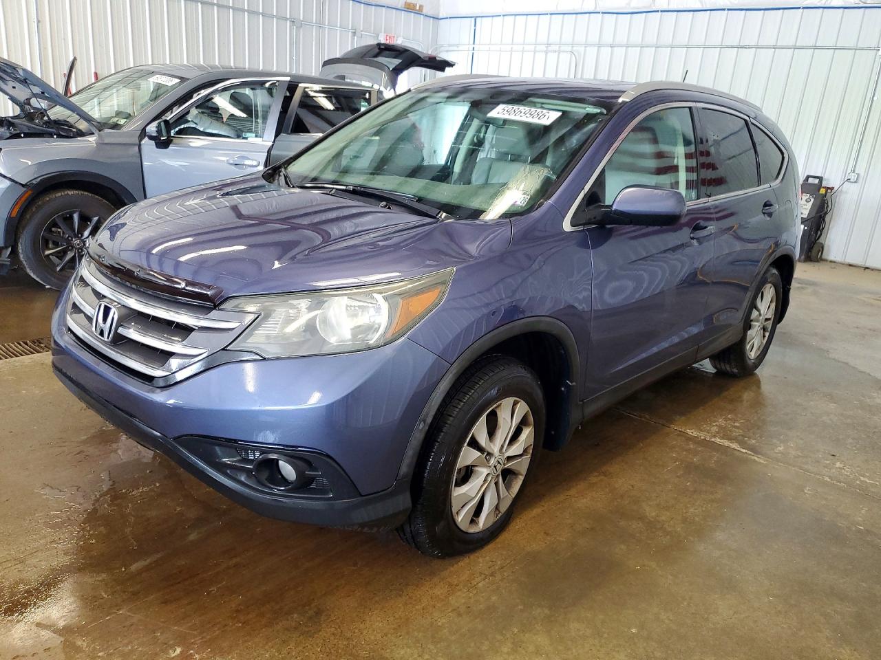 2014 Honda CR-V EX-L, VIN 2HKRM4H74EH604763 — Minor dents and scratches