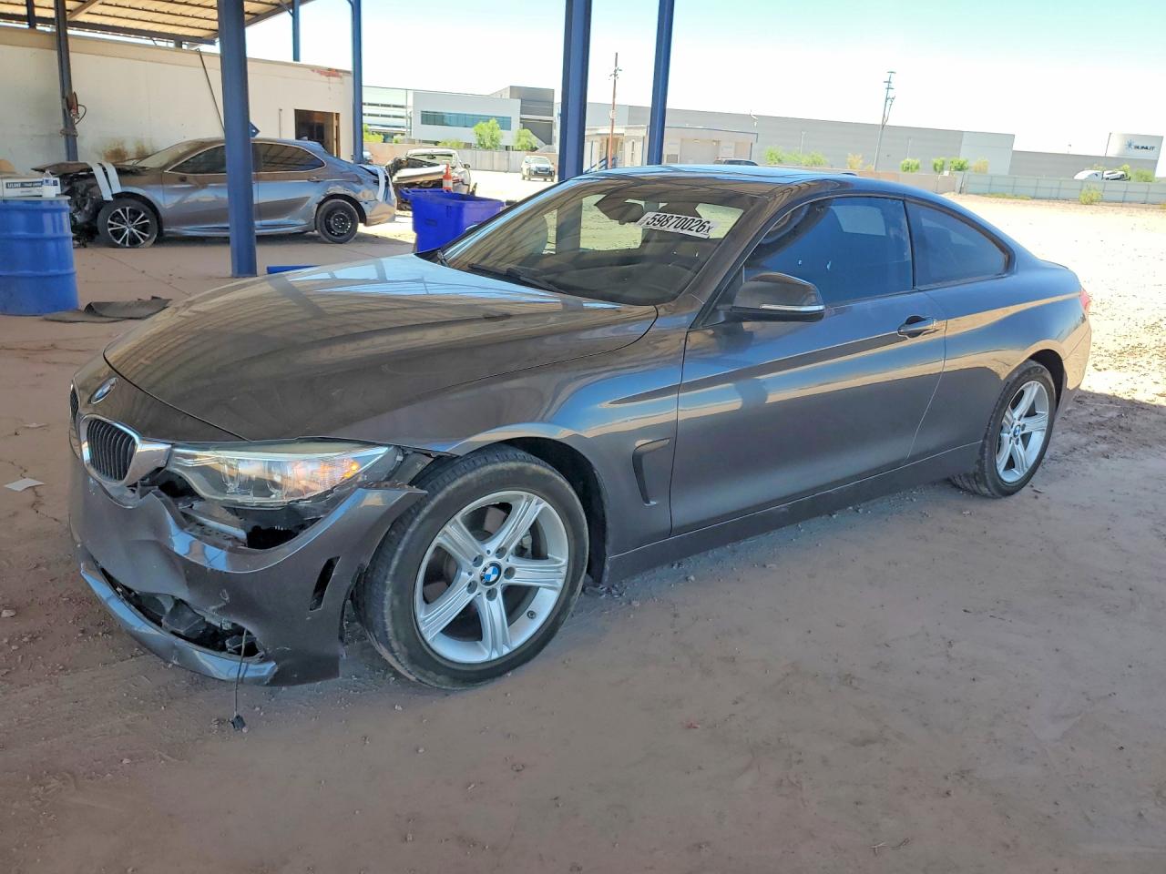 2015 BMW 4 Series 428i xDrive, VIN WBA3N9C5XFK247840 — Front end