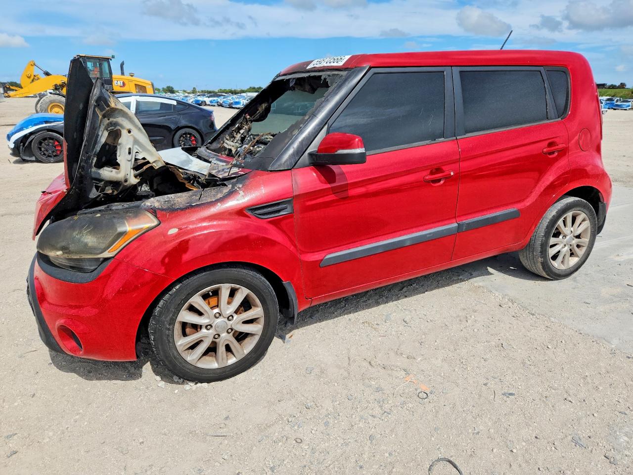 2013 Kia Soul +, VIN KNDJT2A62D7589981 — Burn