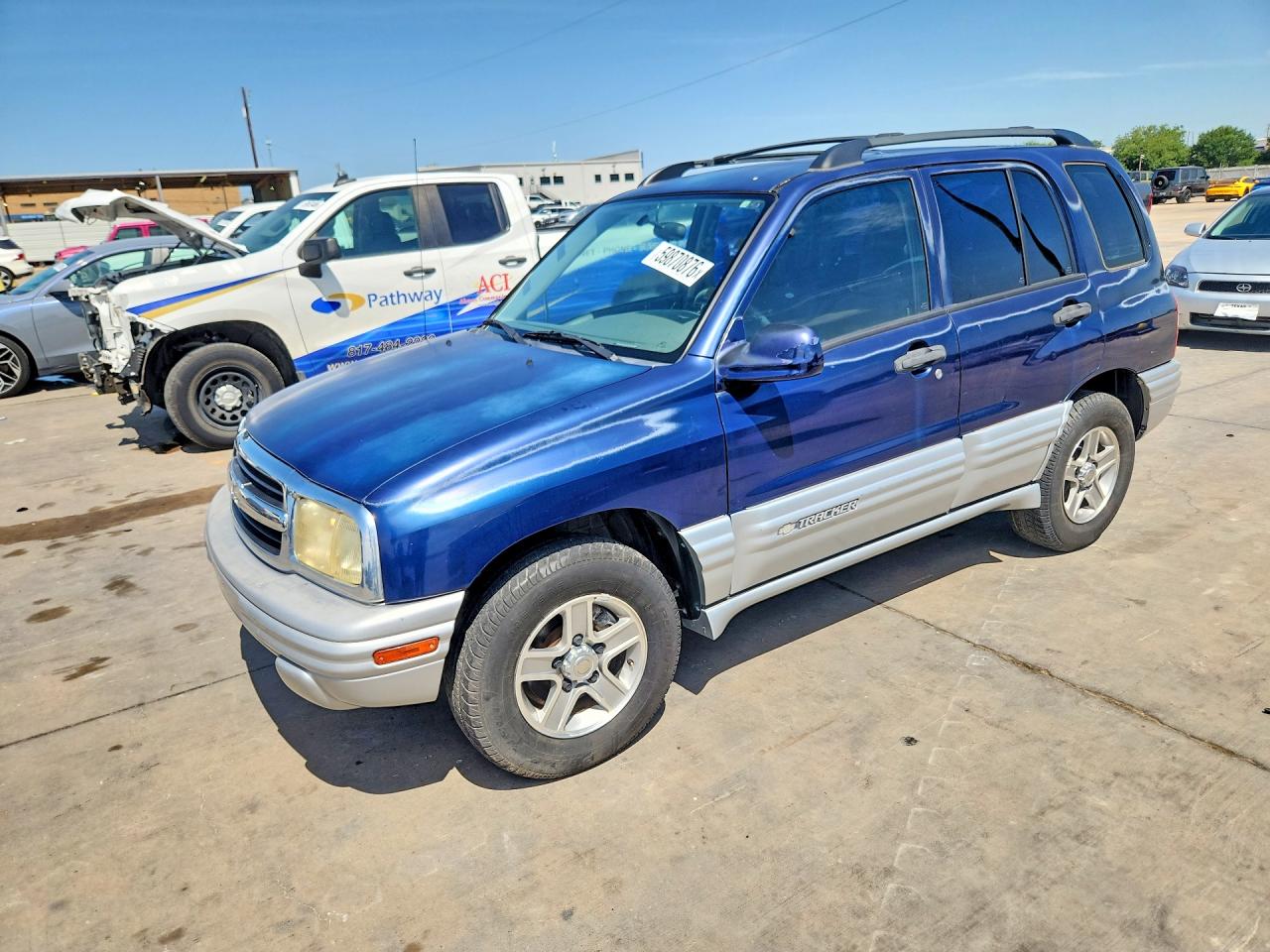 2002 Chevrolet Tracker LT, VIN 2CNBE634826917074 — Normal wear