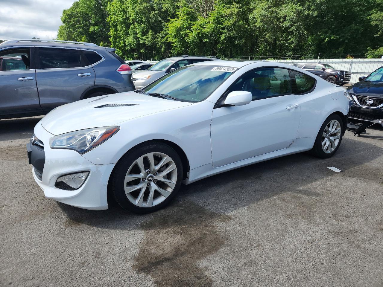2014 Hyundai Genesis Coupe 2.0T, VIN KMHHT6KDXEU118517 — Rear end